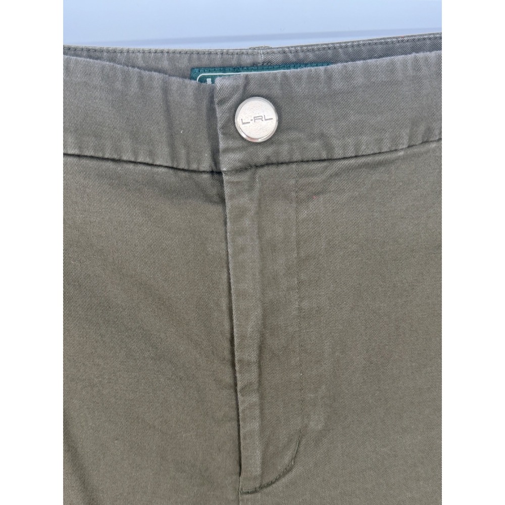 Lauren Ralph Lauren Womens Bermuda Chino Shorts 14 Preppy Ivy League Causal - Picture 4 of 12